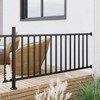 Flat Railing Kit for Deck Metal Guard Rail Kit with Balusters, Black Deck Railing and Porch Railing Kit for Residential and Commercial Use - image 4 of 4