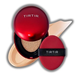TIRTIR Mask Fit Red Cushion Mini (#22N Shell Beige) Full coverage, Weightless, Skin fit, Satin Glow Finish, Korean Makeup, beauty - - 1 of 3