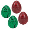 Class Collections Surprise Growing Dragon Hatch Egg Kids Novelty Toy - Pack of 4, Red and Green - 2 of 4
