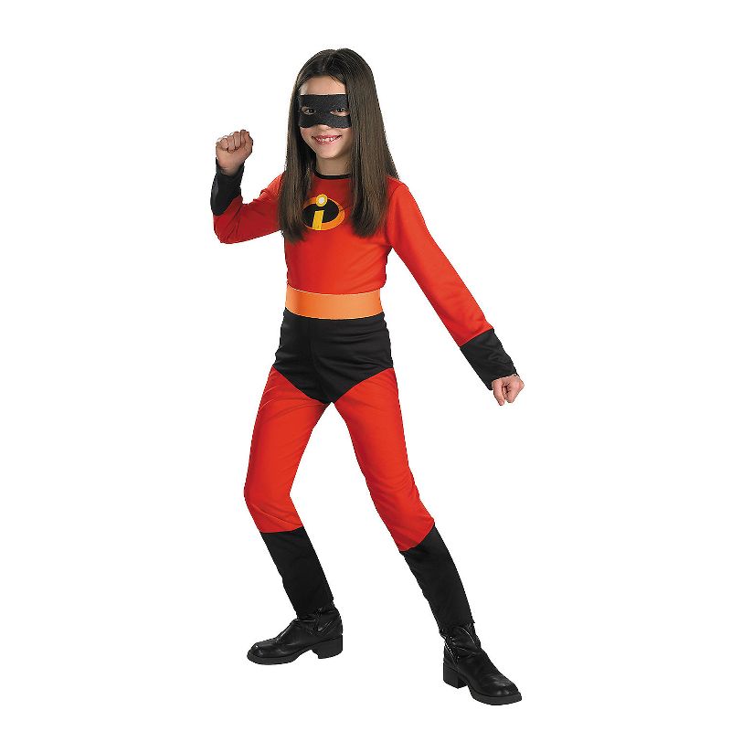 Disguise Girls' The Incredibles Violet Superhero Costume, 1 of 2
