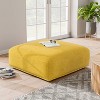 HOMES: Inside + Out Povoa Modern Modular Square Ottoman - 2 of 4