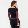 Women's Long Sleeve Layered Top - Wild Fable™ - 2 of 4