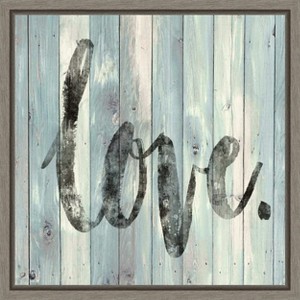 Amanti Art Love by Jamie Macdowell Canvas Wall Art Print Framed 16 x 16-in. - 1 of 4