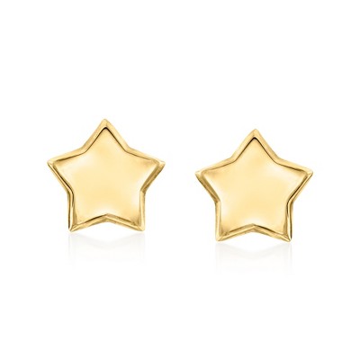 Ross-Simons 10kt Yellow Gold Star Earrings