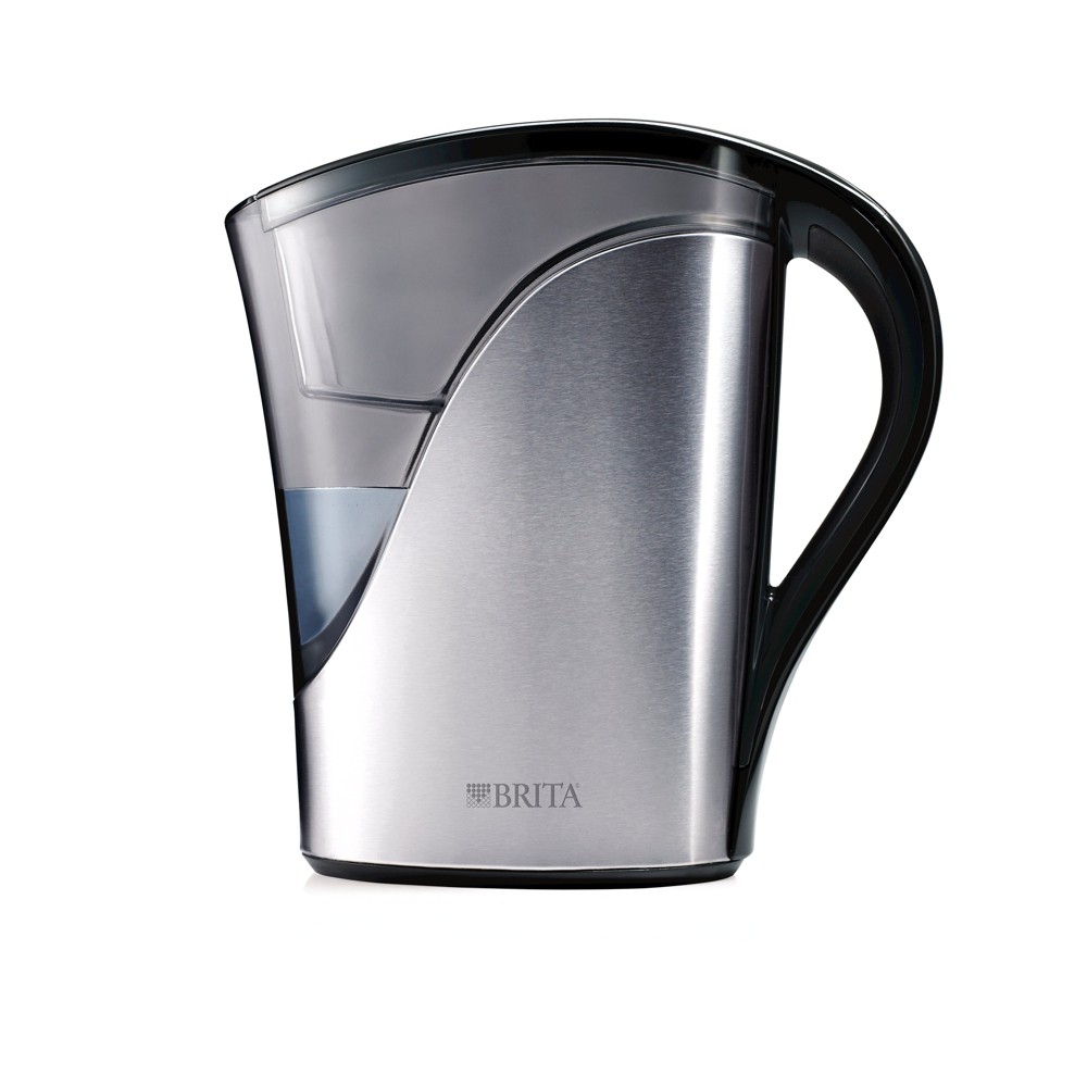 UPC 060258357929 product image for Brita 8 Cup Water Pitcher - Stainless Steel | upcitemdb.com