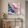 Art Remedy Doll Memories - Bold Watercolor Geode Pastel Color Abstract Wall Art Framed - 2 of 4