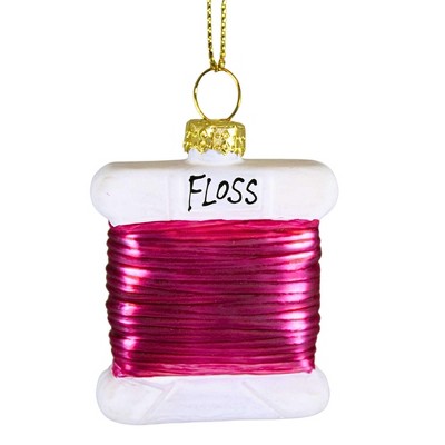 Cody Foster 2.25 In Card Of Embroidery Floss Ornament Hobby Cross Stitch Sew Tree Ornaments