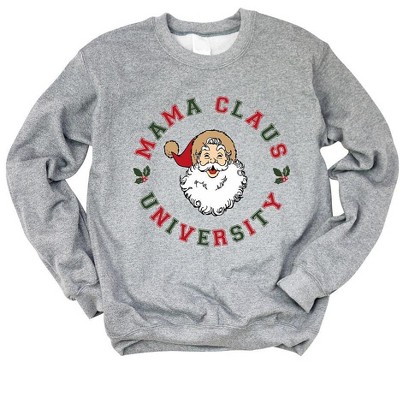 Simply Sage Market Women's Graphic Sweatshirt Mama Claus Circle