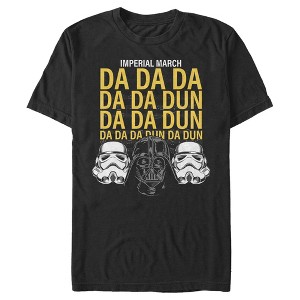 Men's Star Wars Vader Imperial March T-Shirt - 1 of 4