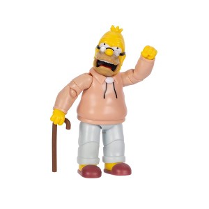 The Simpsons 5'' Grandpa Simpson with Cane Action Figure - 1 of 4