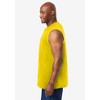 KingSize Men's Big & Tall Shrink-Less Lightweight Muscle T-Shirt - 4 of 4