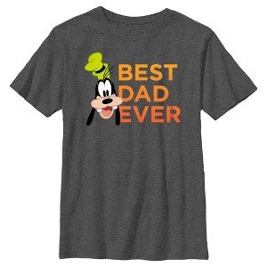 Boy's Mickey & Friends Father's Day Best Goofy Dad Ever T-Shirt - 1 of 4