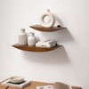 MH London Hutch 24" Set of 2 Wall Mounted Shelves Mango Wood - 4 of 4