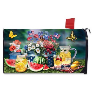 Briarwood Lane Summer Mailbox Cover  - Standard Size - American Lemonade For Summer Mailbox Cover - 1 of 2