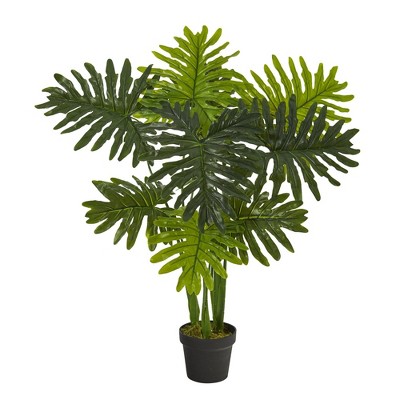 Nearly Natural 40-in Philodendron Artificial Plant (Real Touch)
