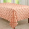 Saro Lifestyle Tablecloth With Laser-Cut Hemstitch Border - 2 of 4