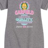 Girls' - Garfield - Genuine Attitude Graphic Short Sleeve Fleece Dress - 2 of 4