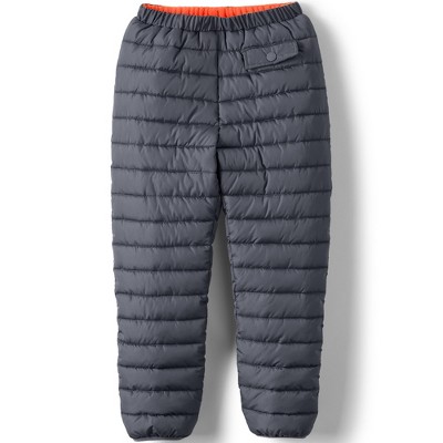 Lands' End Kids Reversible Fleece Puffer Pants