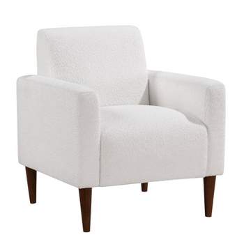 Comfort Pointe Cumulus Modern Arm Chair White