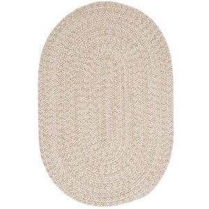 Colonial Mills Tremont Braided Rug, Natural 2'x3', Oval Shape - 1 of 4