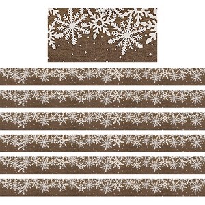 Teacher Created Resources® Home Sweet Classroom Winter Straight Border Trim, 35 Feet Per Pack, 6 Packs - 1 of 2