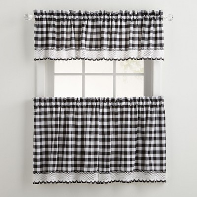 Brylanehome Buffalo Check Tier Curtain Set Valance Not Included Target   GUEST Fd6e8c75 Deae 4bf1 A207 37d6923229d4