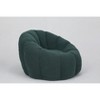 Lyngins Teddy Fabric Bean Bag Chairs for Kids and Adults,Comfy Lazy Chairs with Memory Foam for Living Room - 4 of 4