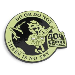 SalesOne LLC Star Wars The Empire Strikes Back 40th Anniversary Yoda Enamel Collector Pin - 1 of 4