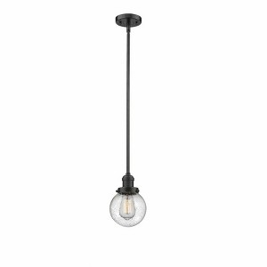 Beacon - 1 Light Mini Pendant In Industrial Style-9.5 Inches Tall and 6 Inches Wide - 1 of 1