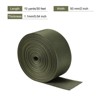 Unique Bargains Flexible Tight Weave Flat Nylon Webbing Strap for Luggage-rack Olive - 2 of 3