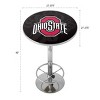 Ohio State University Bar Table with Footrest by Trademark Gameroom - 2 of 4