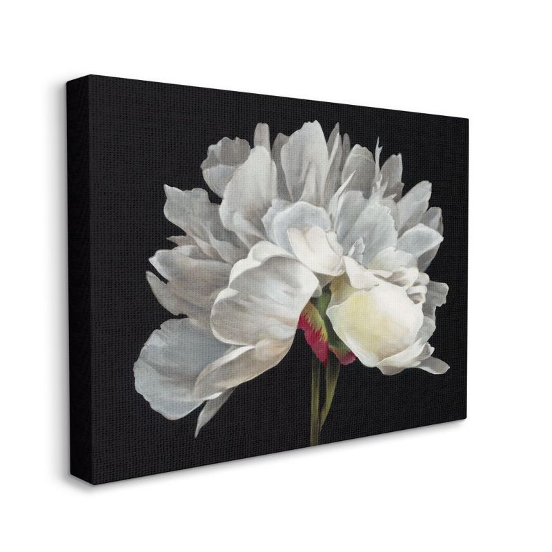 Stupell Industries Minimal White Flower Petal Detail Floral Design, 1 of 6