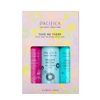 Pacifica Hair and Body Mist Set - 3ct