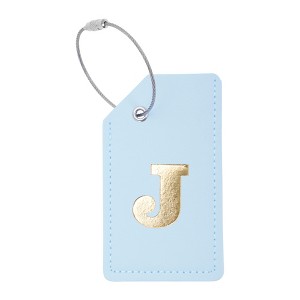 Unique Bargains Luggage Tag Light Blue 1 Pc - 1 of 4