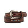 Ariat Men's Turquois Inlay Embossed Western Belt - 4 of 4