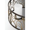 Progress Lighting Cirrine 5-Light Chandelier, Antique Bronze, Etched White Glass - 3 of 4