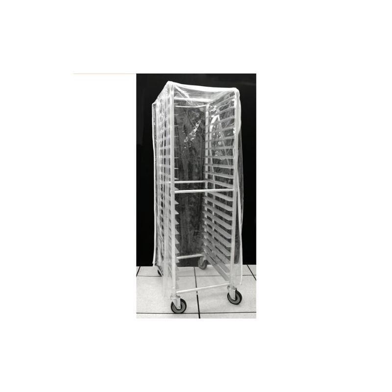 Thunder Group Clear Cover for 20-Tier Bun-Pan Rack, 1 of 2