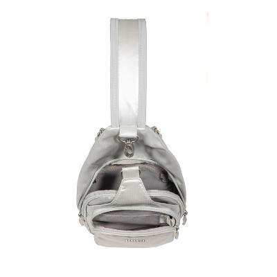 Baggallini Women's Central Park Sling Bag - Silver Metallic — фото 4