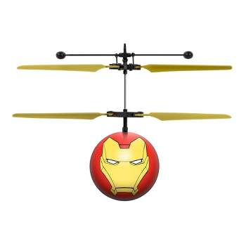 World Tech Toys Marvel Avengers Iron Man IR UFO Ball Helicopter