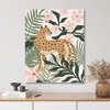 Courtside Market Jungle Cat I Gallery-Wrapped Canvas - 2 of 4