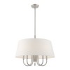 Livex Lighting Belclaire 5 - Light Chandelier in  Brushed Nickel - 4 of 4