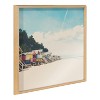 Kate & Laurel All Things Decor 24" x 24" Blake Small Spaces by Laura Evans Framed Printed Acrylic Natural : Modern Nautical Wall Decor - 4 of 4