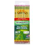 30pk #2 Pre-Sharpened Pencil - Ticonderoga