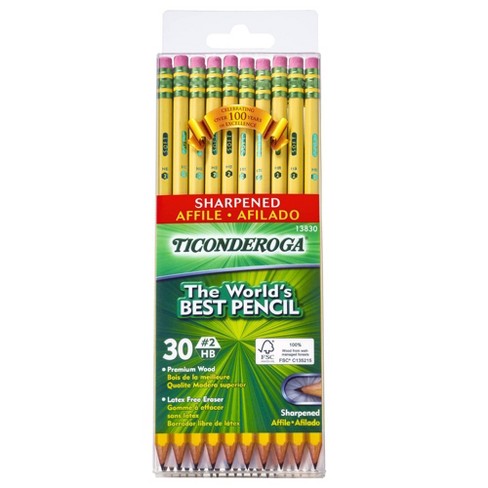 30pk #2 Pre-Sharpened Pencil - Ticonderoga - image 1 of 4