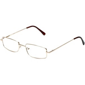 Calabria R781 Designer Reading Glasses in Brown +1.00 - 1 of 2