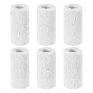 Unique Bargains Self-Adhesive Elastic Breathable Athletic Tapes 6 Rolls - 1 of 4