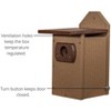 JCS Wildlife Recycled Poly Lumber Standard Bluebird House - 3 of 4