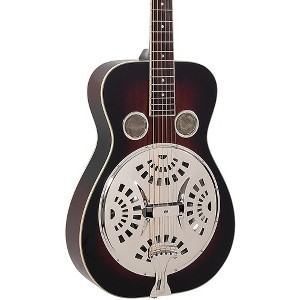 Recording King RR-36-VS Maxwell Series Round Neck Resonator Guitar Vintage Sunburst - 1 of 4