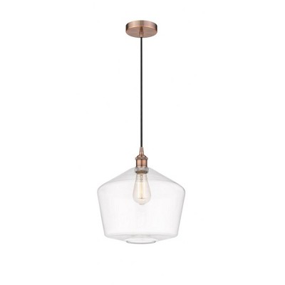 Cindyrella - 1 Light Mini Pendant In Industrial Style-13.75 Inches Tall and 12 Inches Wide