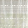 Lush Décor Farmhouse Textured Sheer Valance Beige Single 52x18+2 - 3 of 4